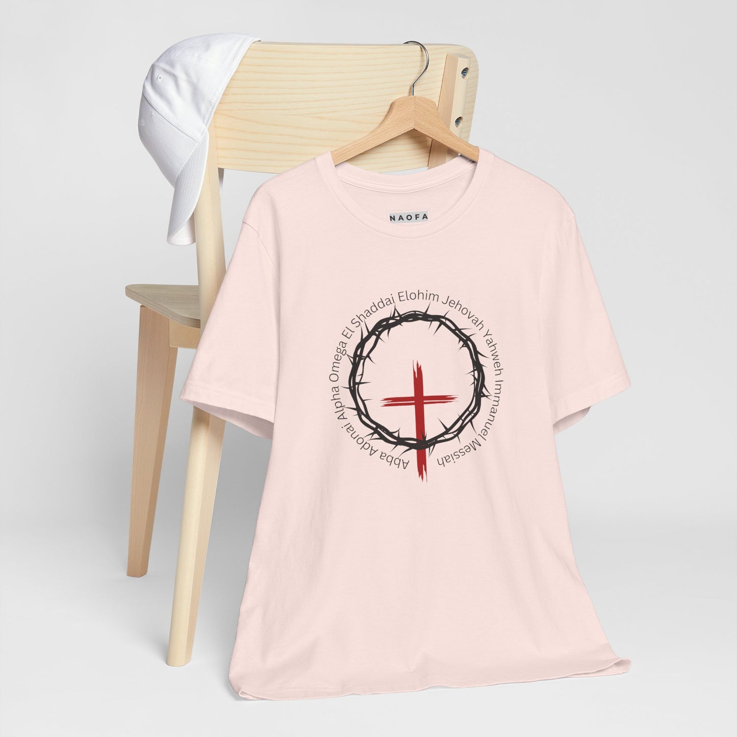 T-shirt unisexe avec les noms de Dieu