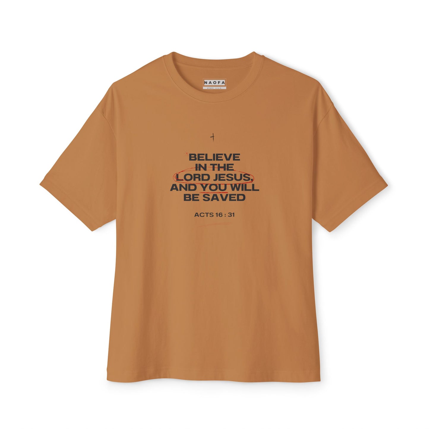 Believe and Be Saved Oversized Tee