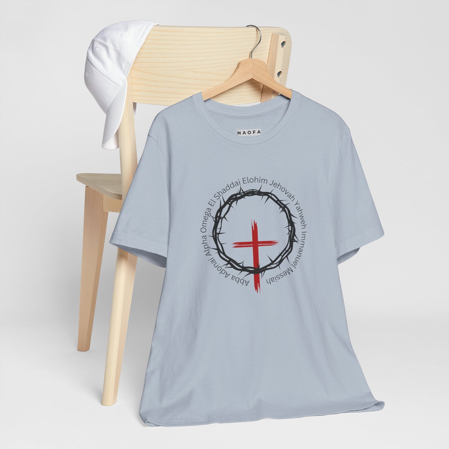 T-shirt unisexe avec les noms de Dieu