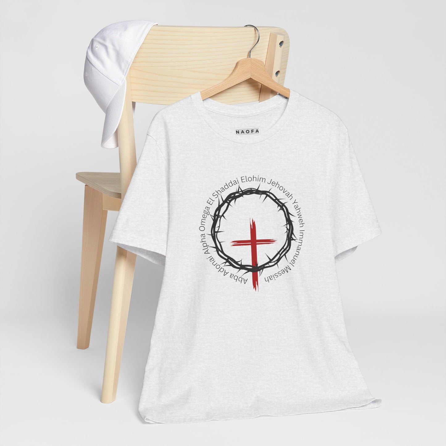 T-shirt unisexe avec les noms de Dieu