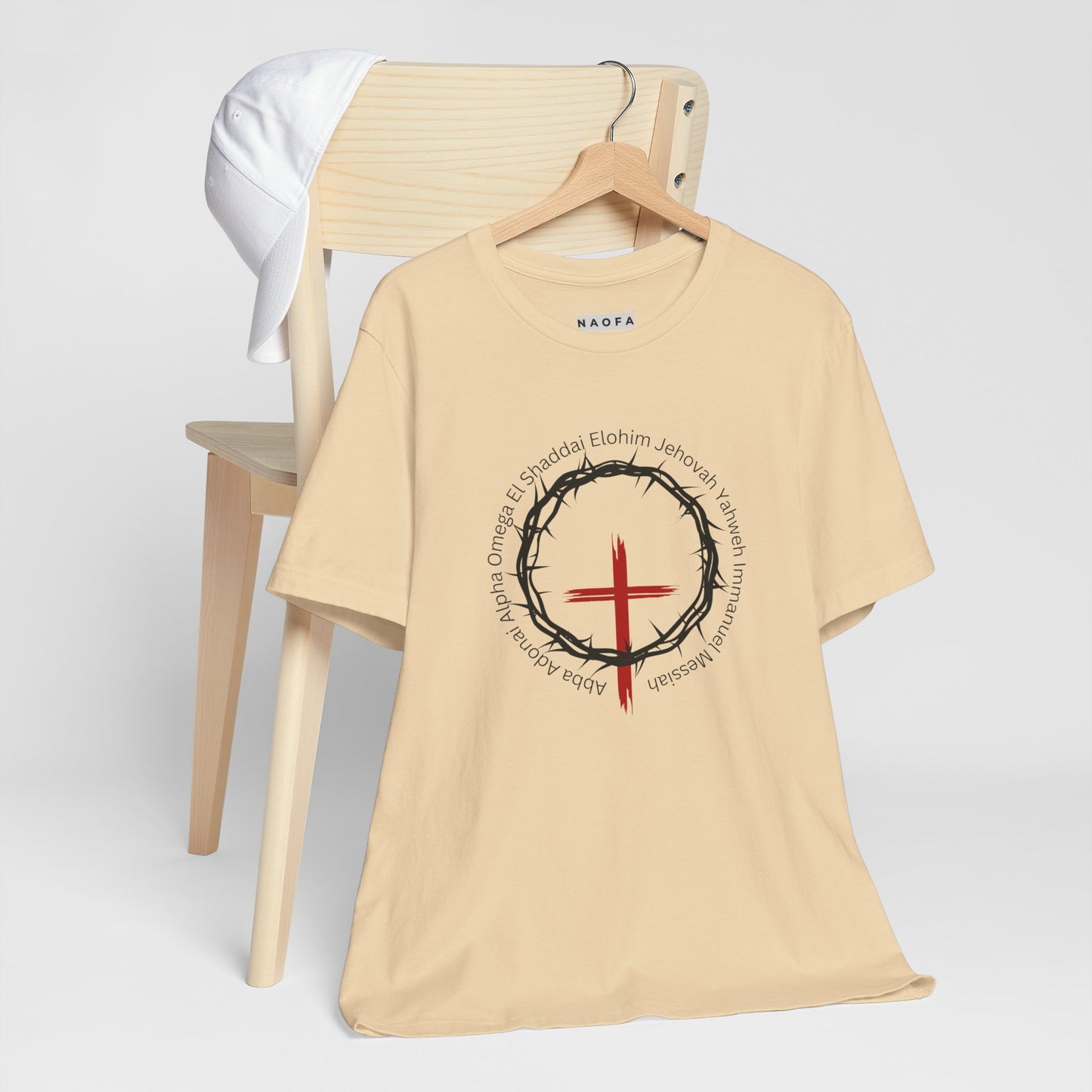 T-shirt unisexe avec les noms de Dieu