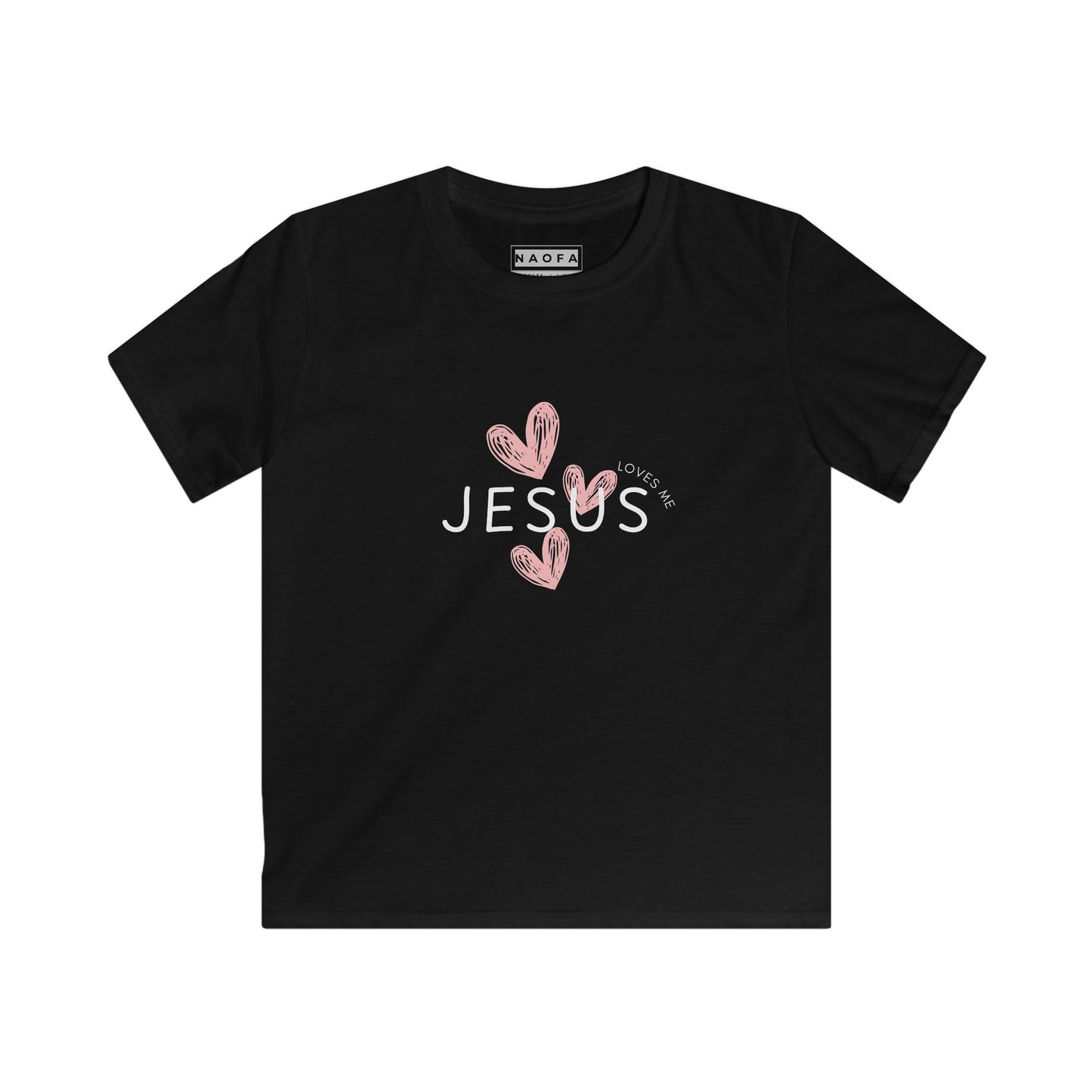 T-shirt pour enfants Jésus m'aime