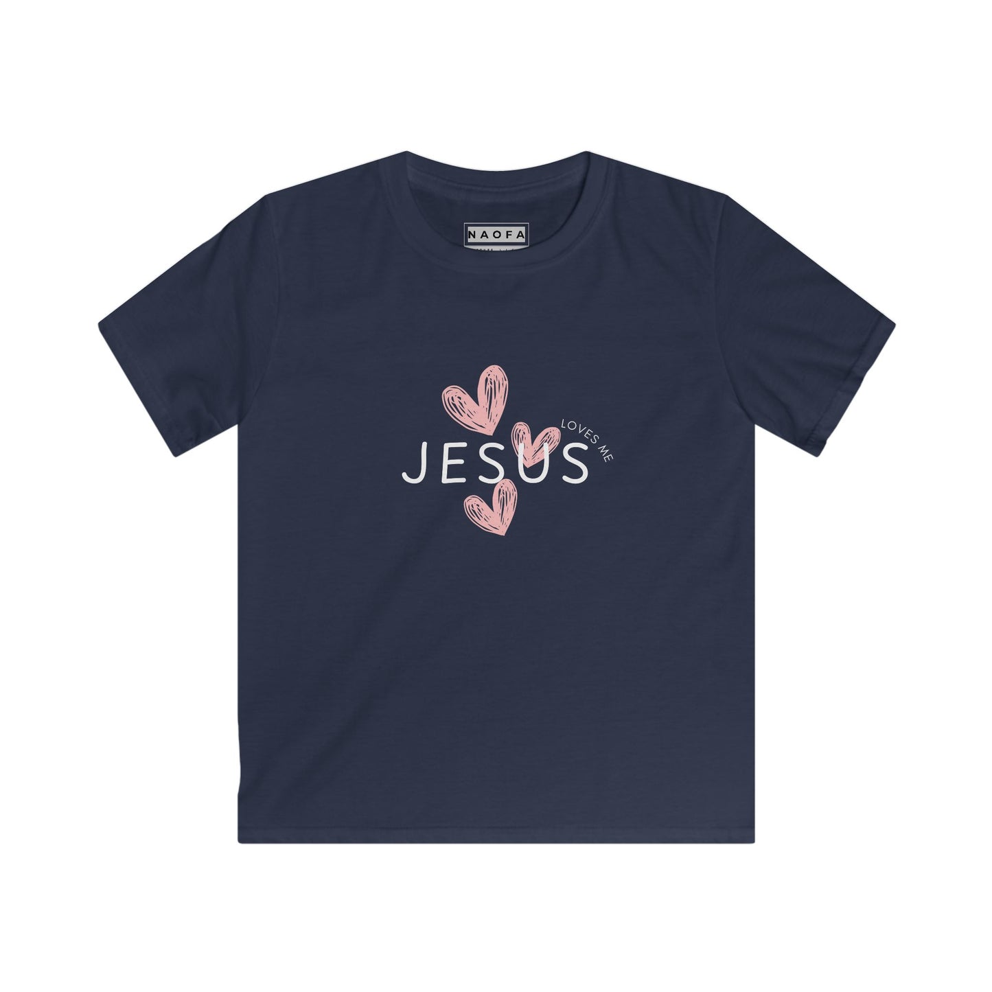 T-shirt pour enfants Jésus m'aime