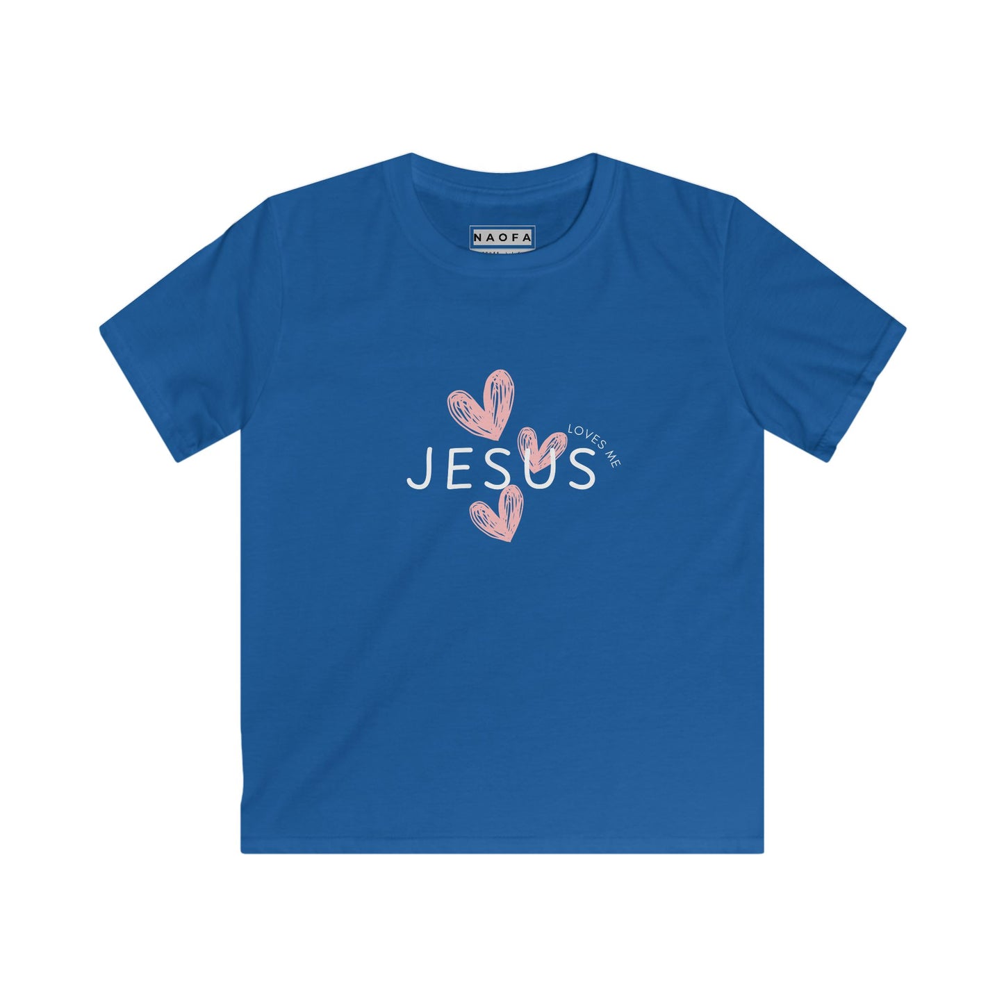 T-shirt pour enfants Jésus m'aime