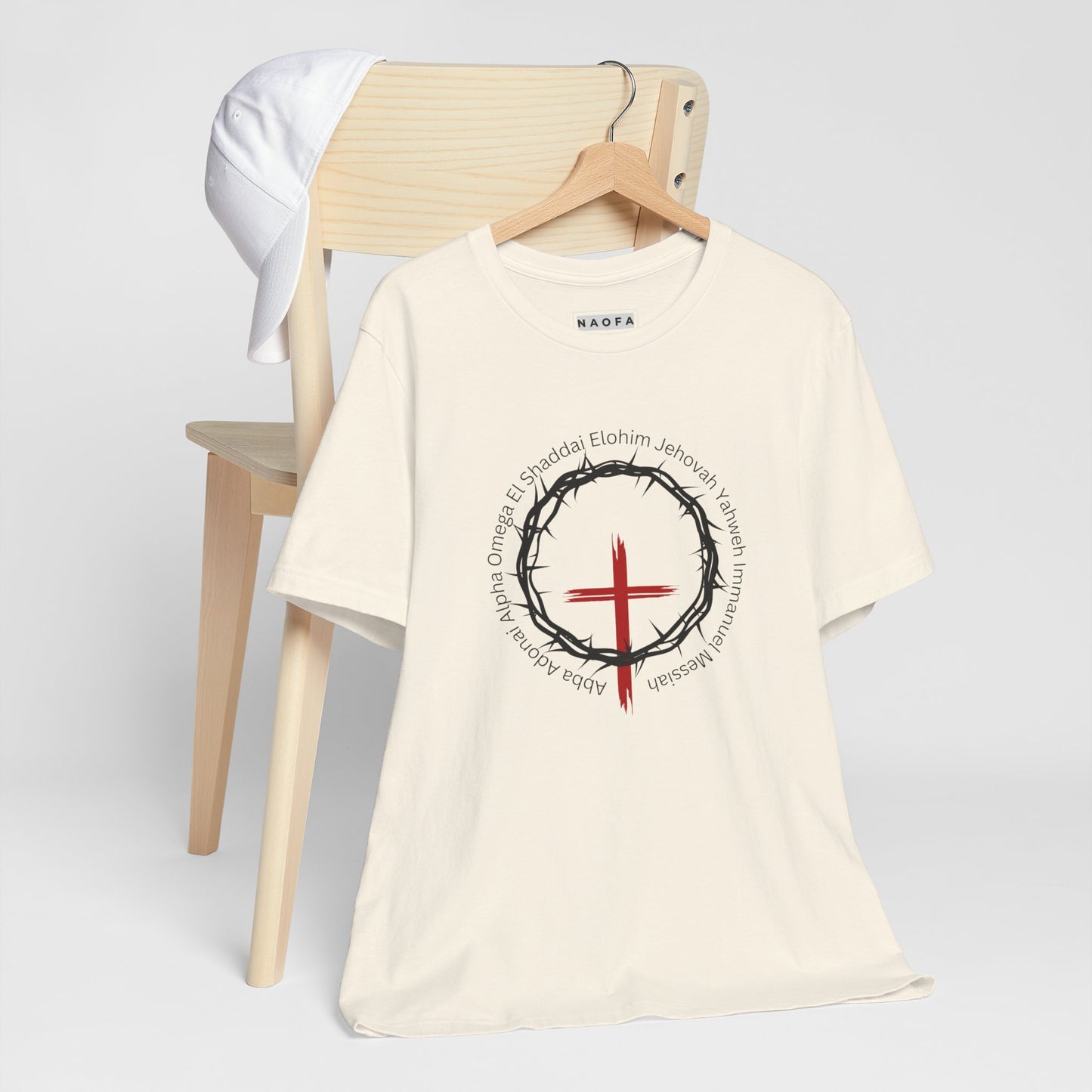 T-shirt unisexe avec les noms de Dieu