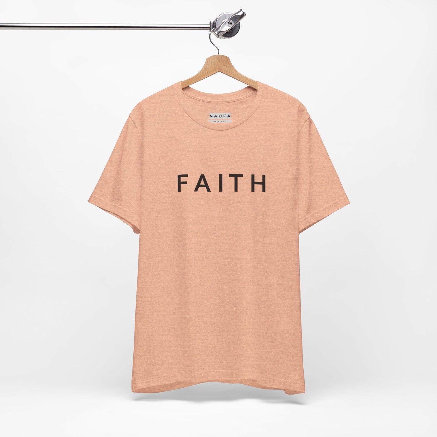 T-shirt Faith Jersey - T-shirt unisexe aux couleurs vives