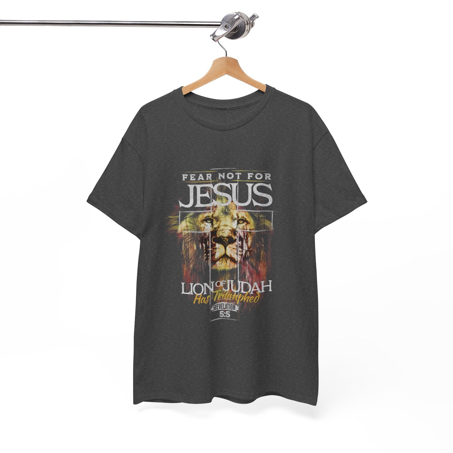 T-shirt en coton Lion de Juda