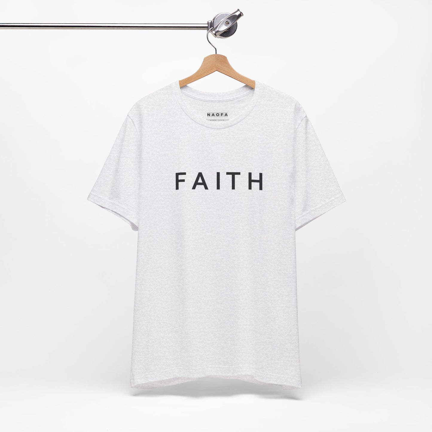 T-shirt Faith Jersey - T-shirt unisexe aux couleurs vives