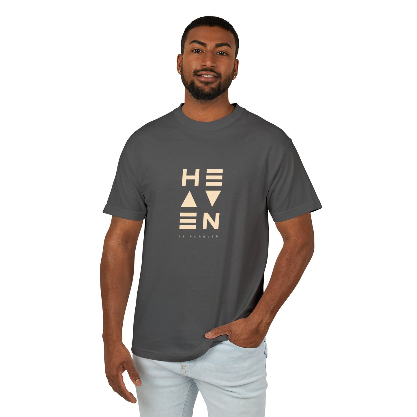 T-shirt unisexe Heaven Faded (couleurs foncées)