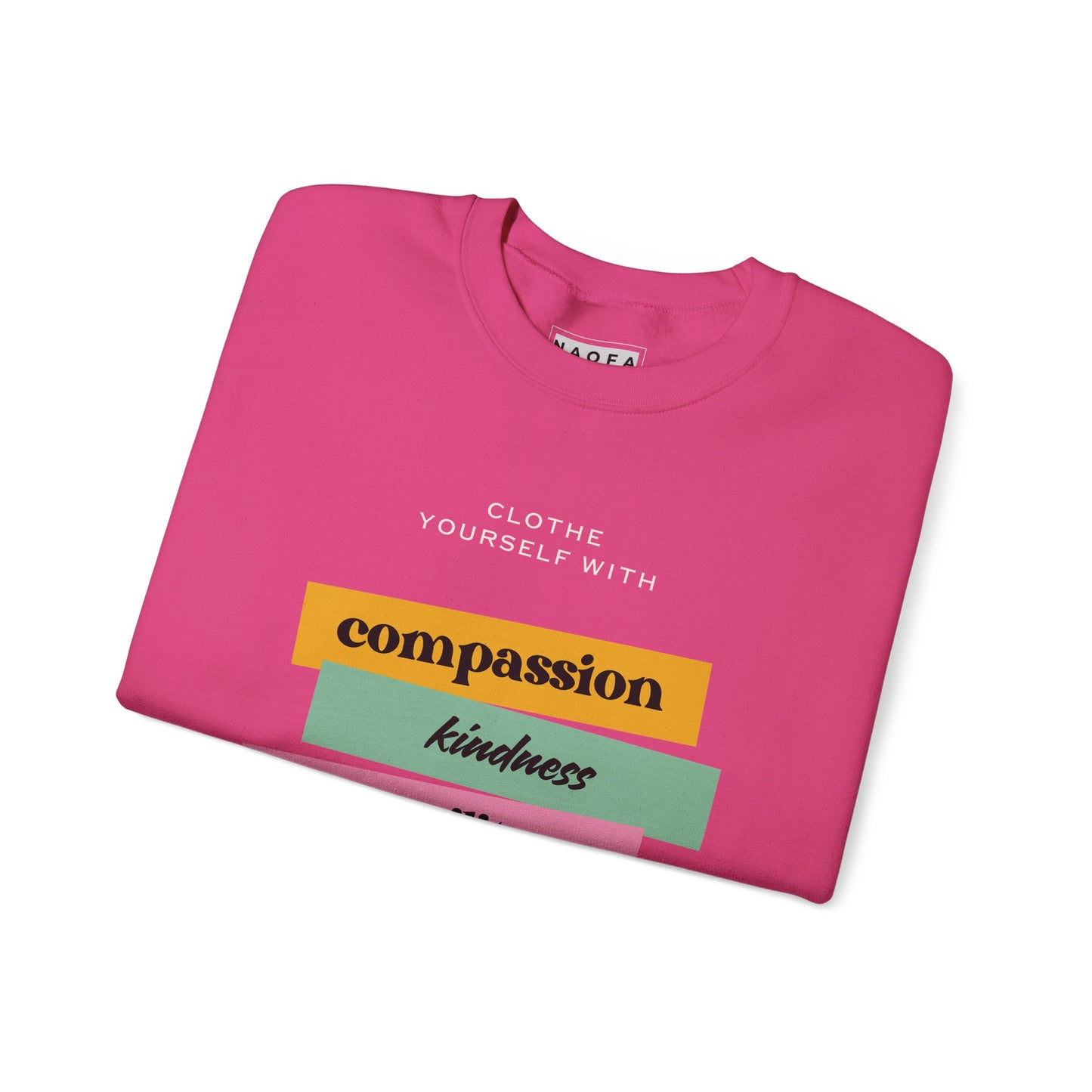 Sweat-shirt ras du cou Compassion