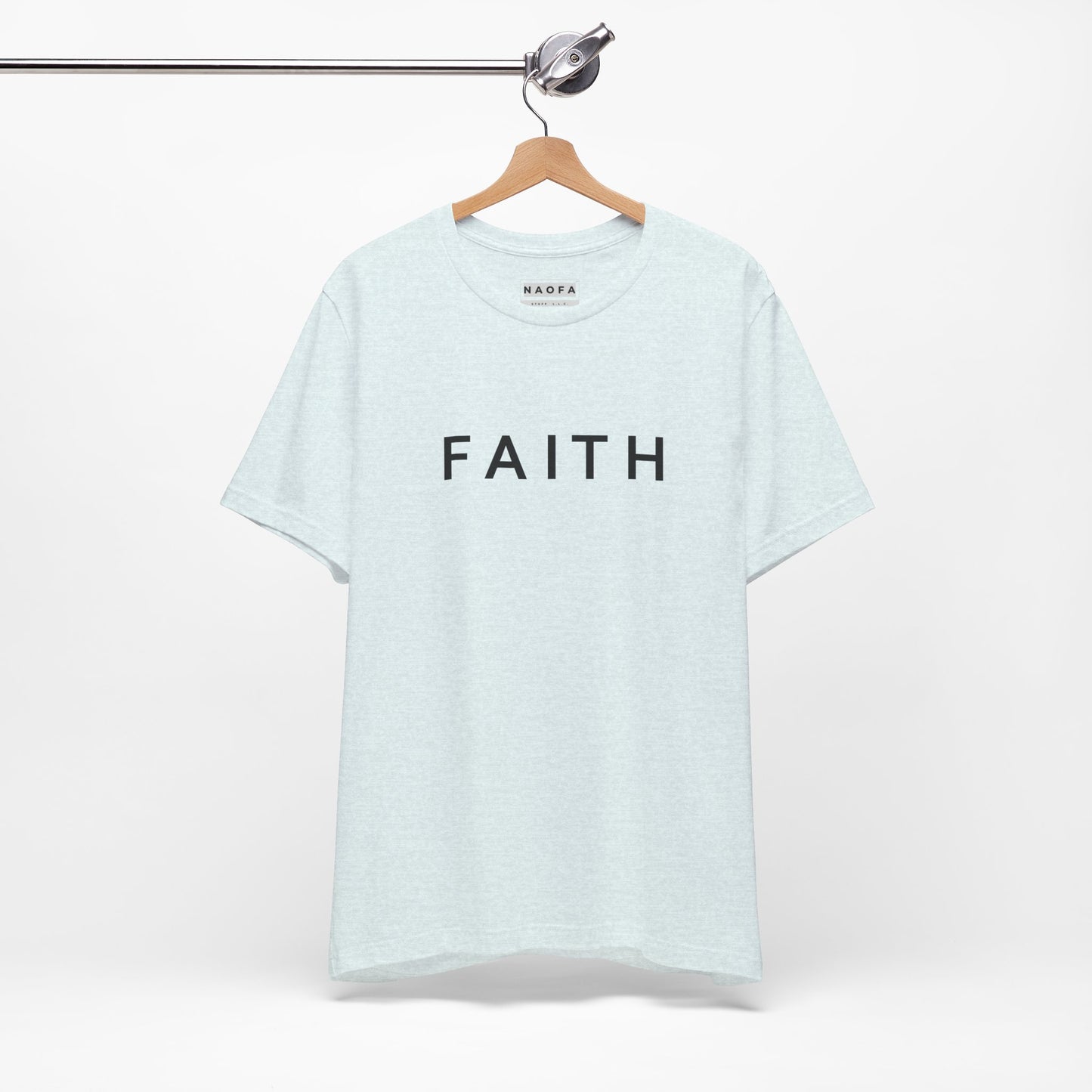 T-shirt Faith Jersey - T-shirt unisexe aux couleurs vives