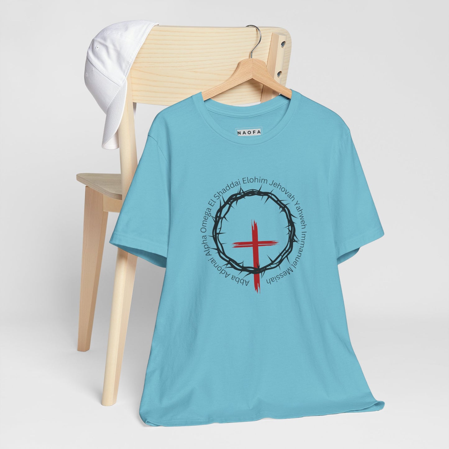 T-shirt unisexe avec les noms de Dieu