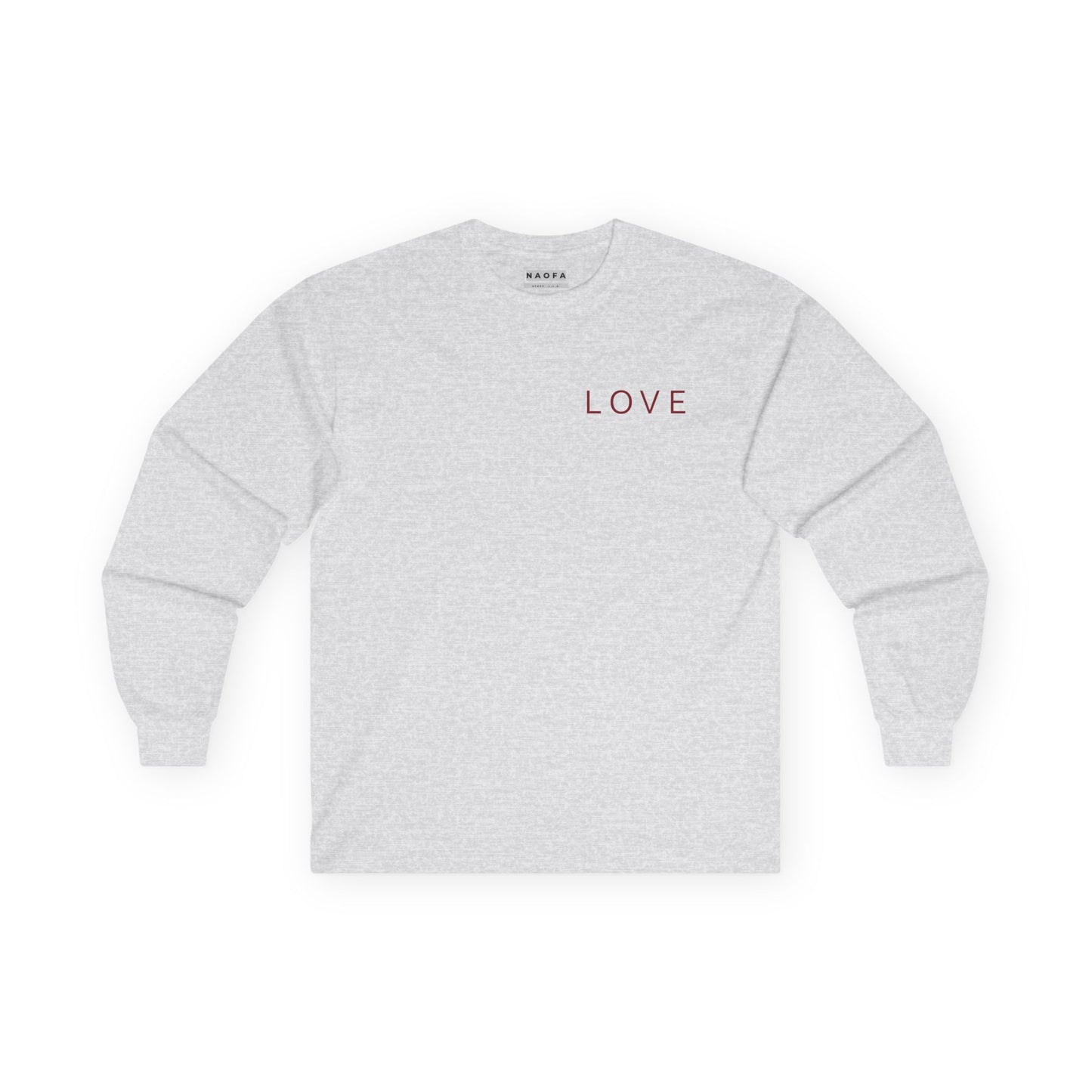 Love Long Sleeve Tee - Left Breast