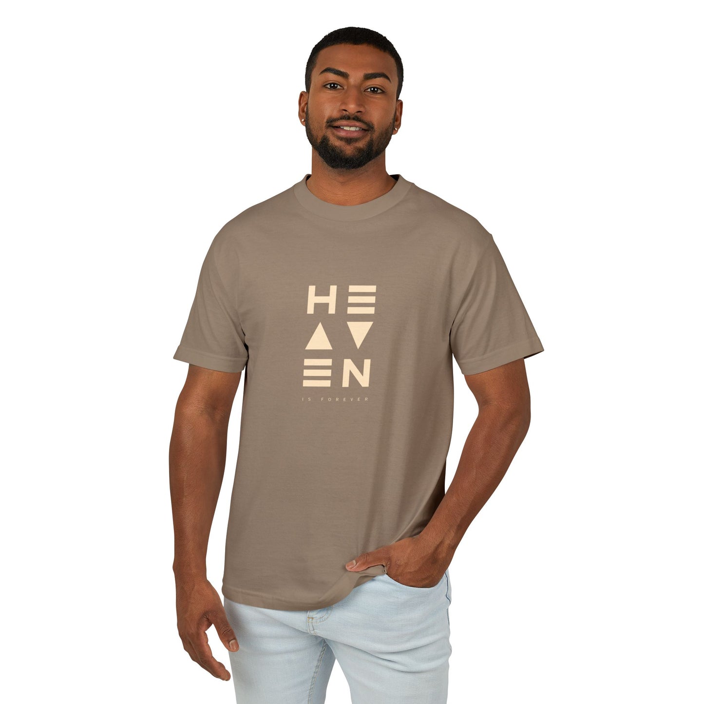 T-shirt unisexe Heaven Faded (couleurs foncées)