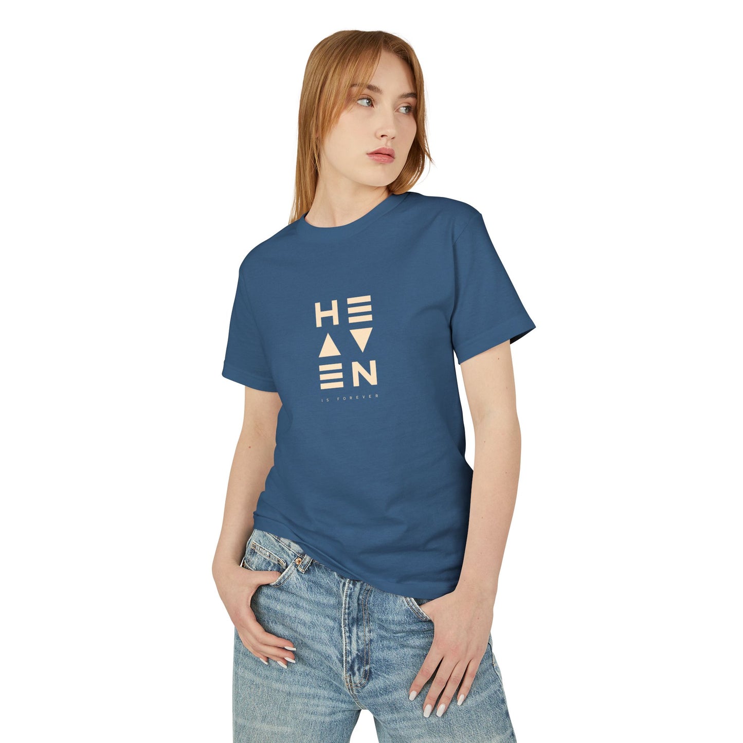 T-shirt unisexe Heaven Faded (couleurs foncées)