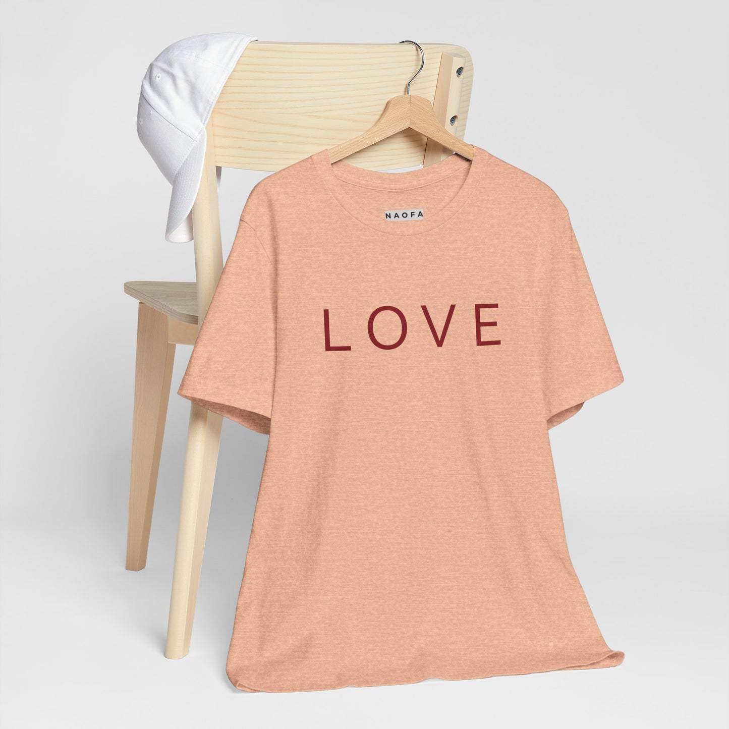 T-shirt Love Jersey - T-shirt unisexe aux couleurs vives