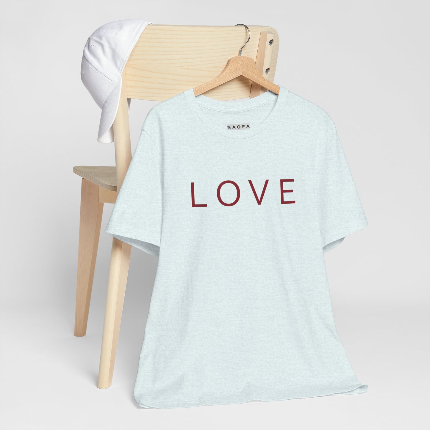 T-shirt Love Jersey - T-shirt unisexe aux couleurs vives