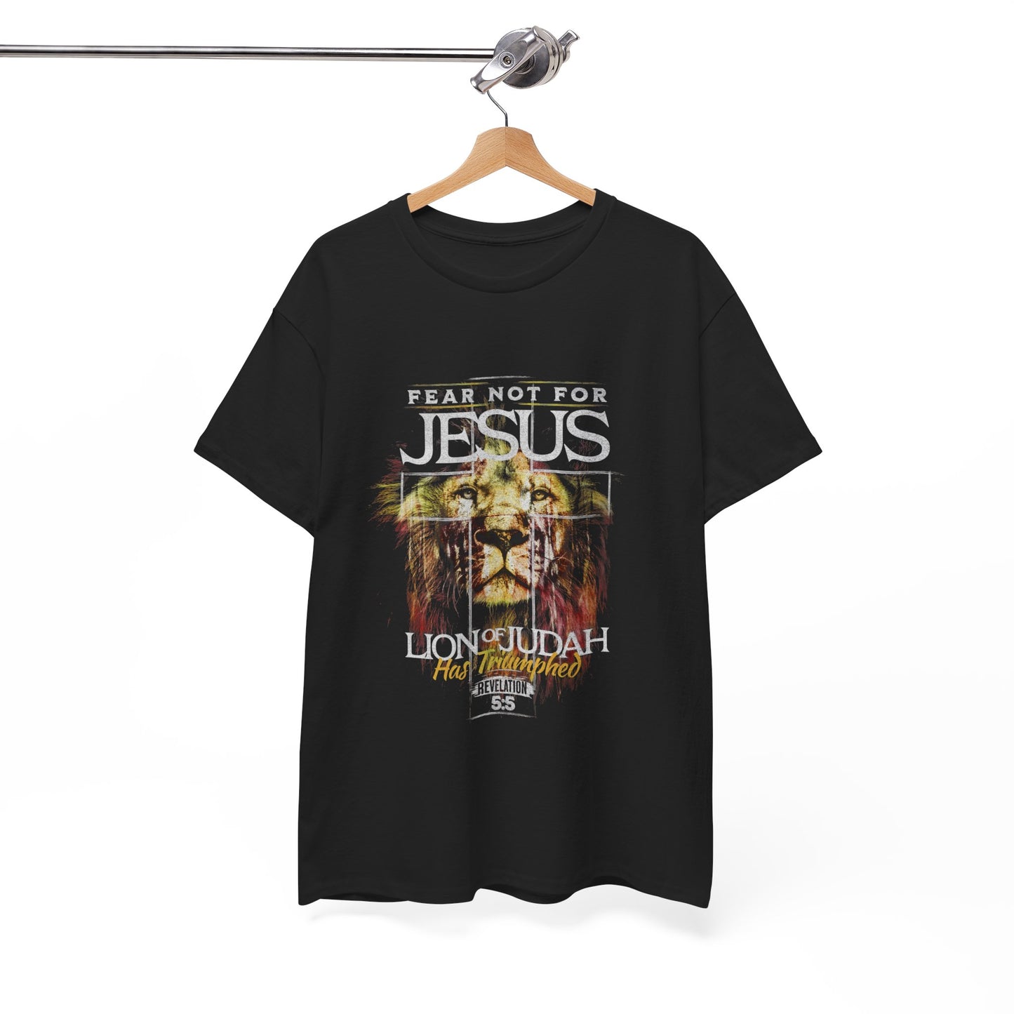 T-shirt en coton Lion de Juda