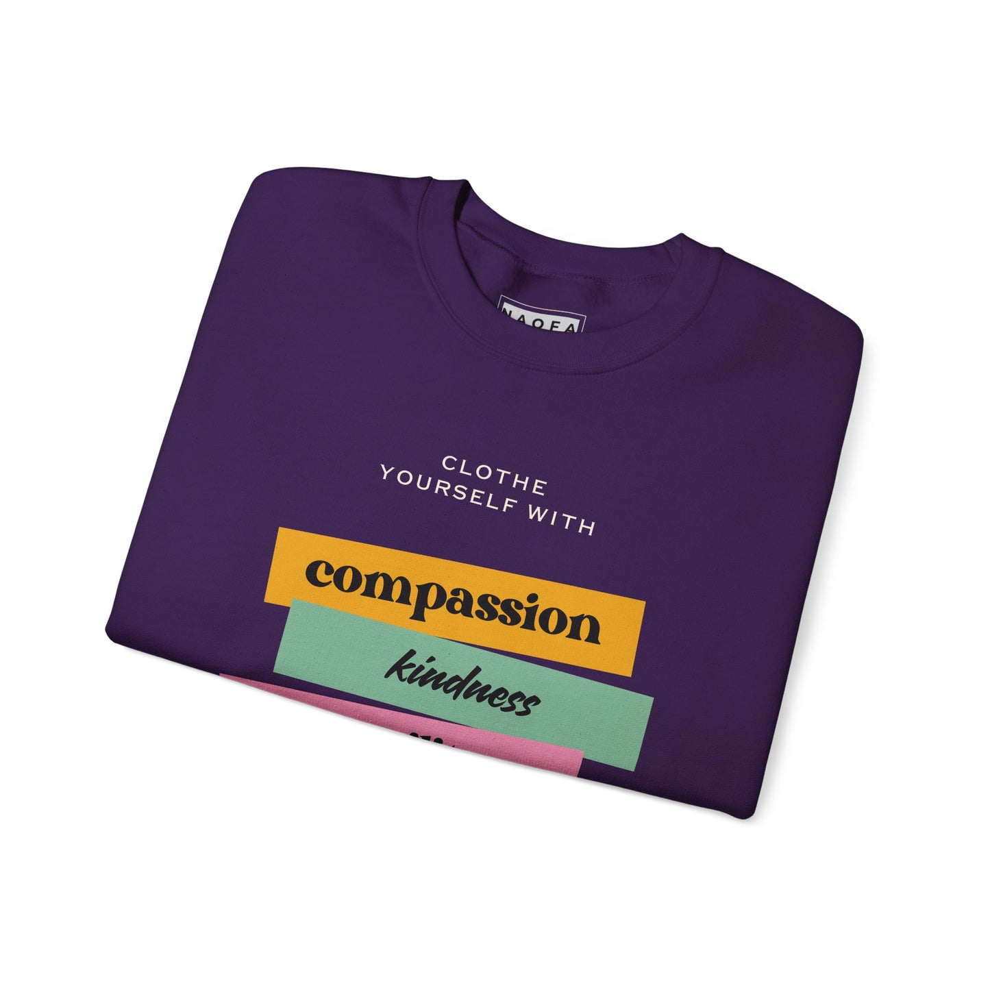 Sweat-shirt ras du cou Compassion