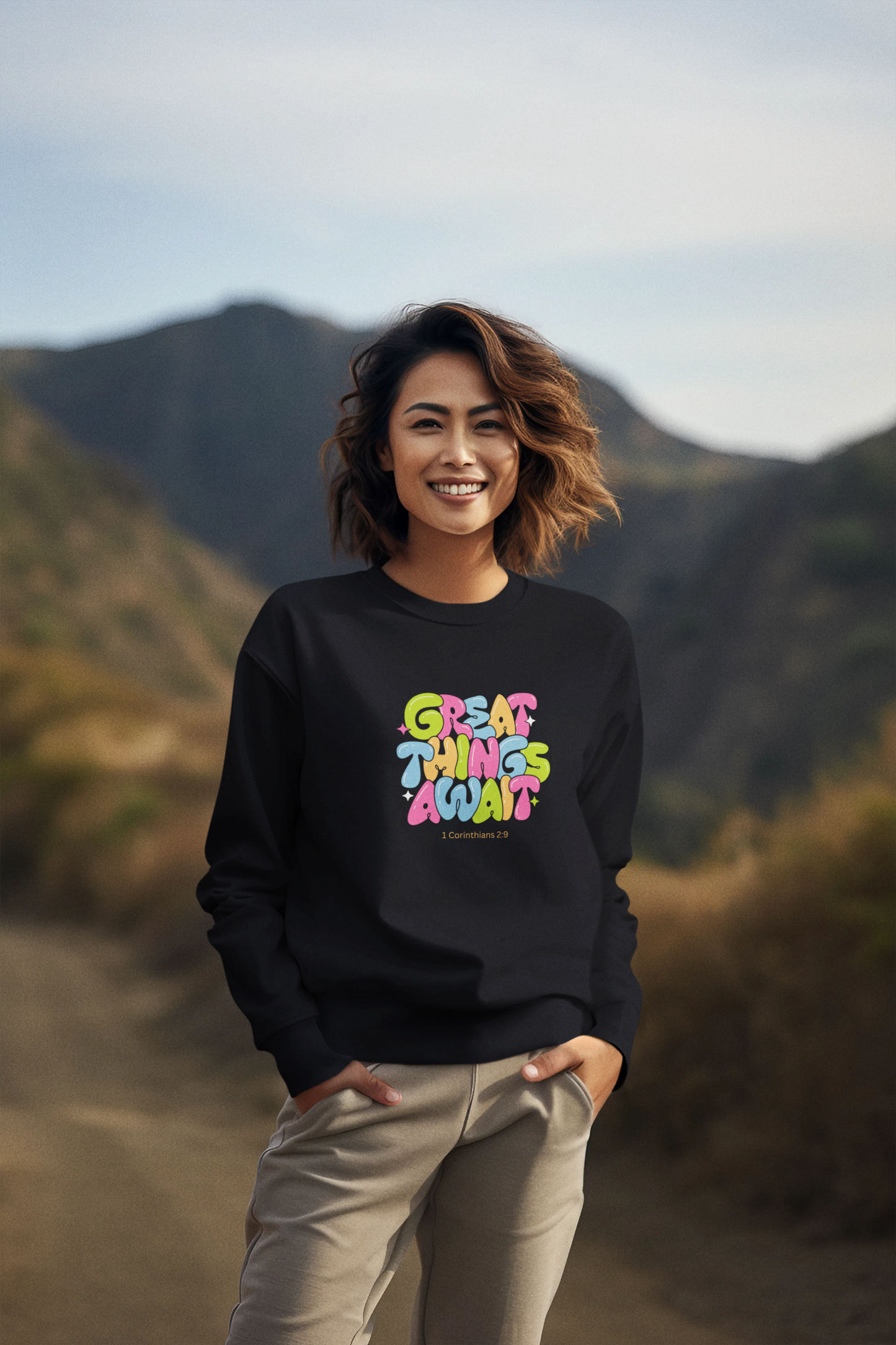 Great Things Sweatshirt - Unisex Crewneck