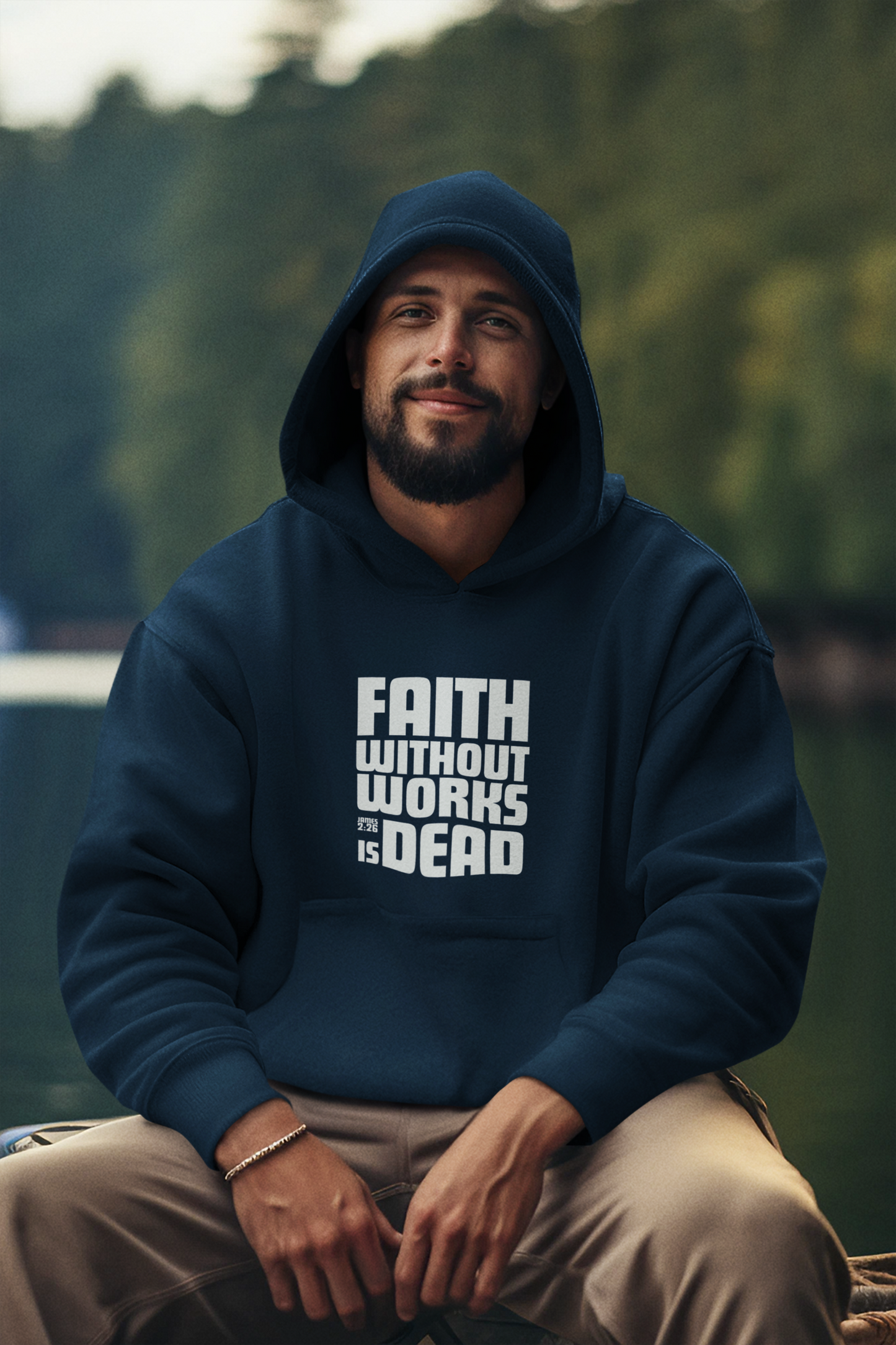 Faith without Works Hoodie