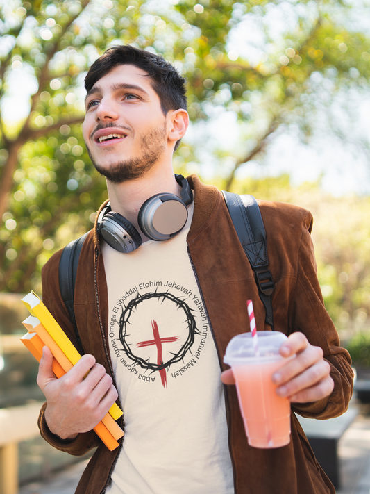 T-shirt unisexe avec les noms de Dieu